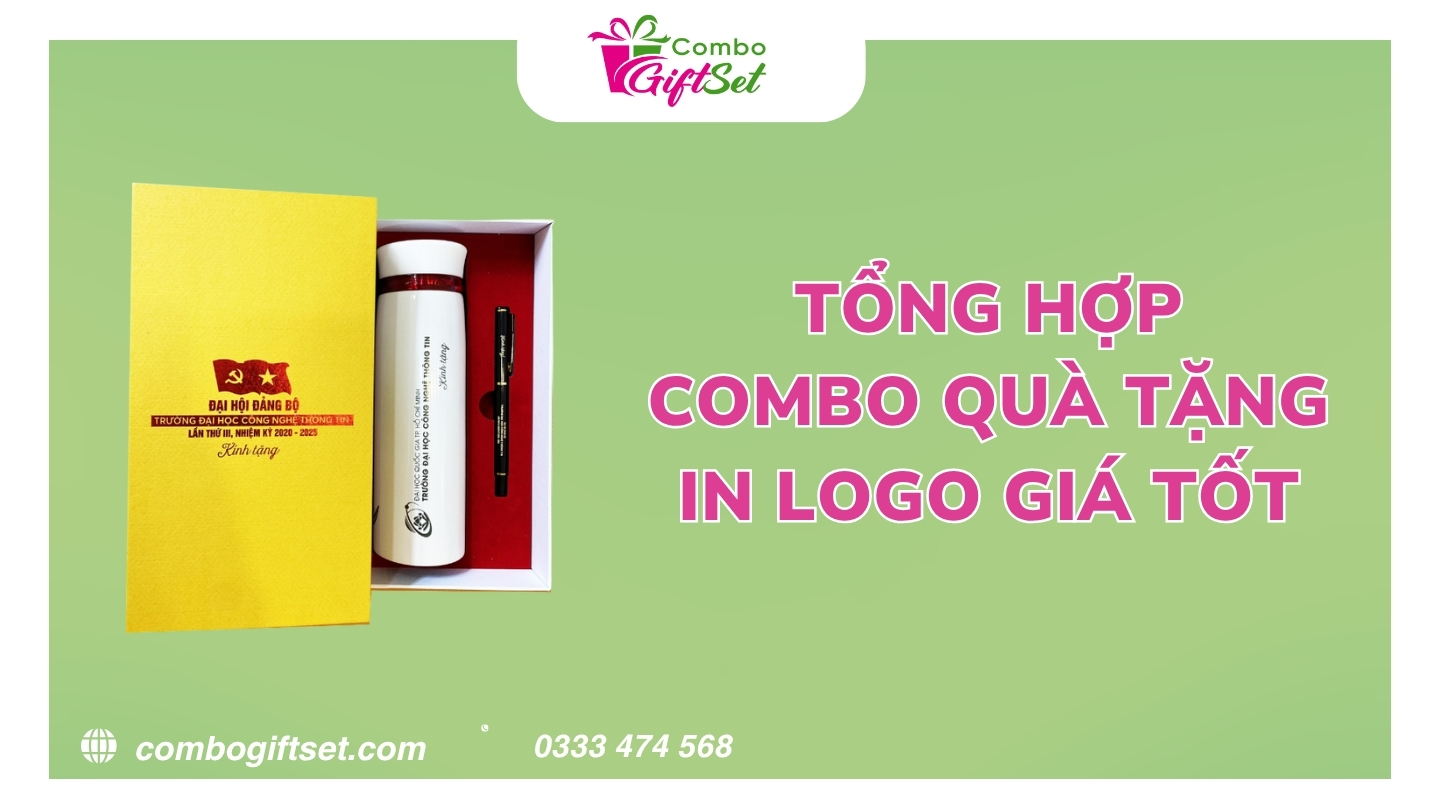 Tổng Hợp Combo Quà Tặng In Logo Giá Tốt Tại combogiftset.com