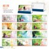 Lịch Bloc 2027 AC Mẫu AC28 - Sống Đẹp (25 x 16 cm) Giải Pháp Combo Quà Tết Doanh Nghiệp in logo doanh nghiệp quà tặng Tết tại Combo Giftset VN