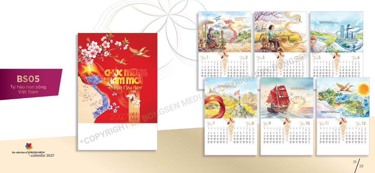 Lịch Bloc Siêu Cực Đại 2027 BS15 Giải Pháp Combo Quà Tết Doanh Nghiệp