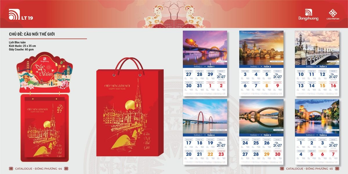 Lịch Bloc ĐP 2027 DP21 Giải Pháp Combo Quà Tết Doanh Nghiệp