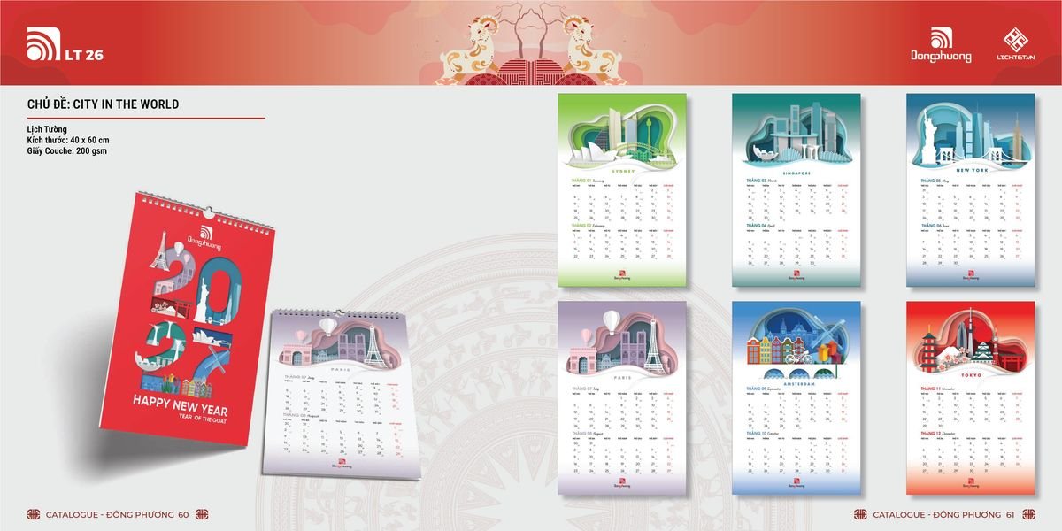 Lịch Bloc ĐP 2027 DP29 Giải Pháp Combo Quà Tết Doanh Nghiệp