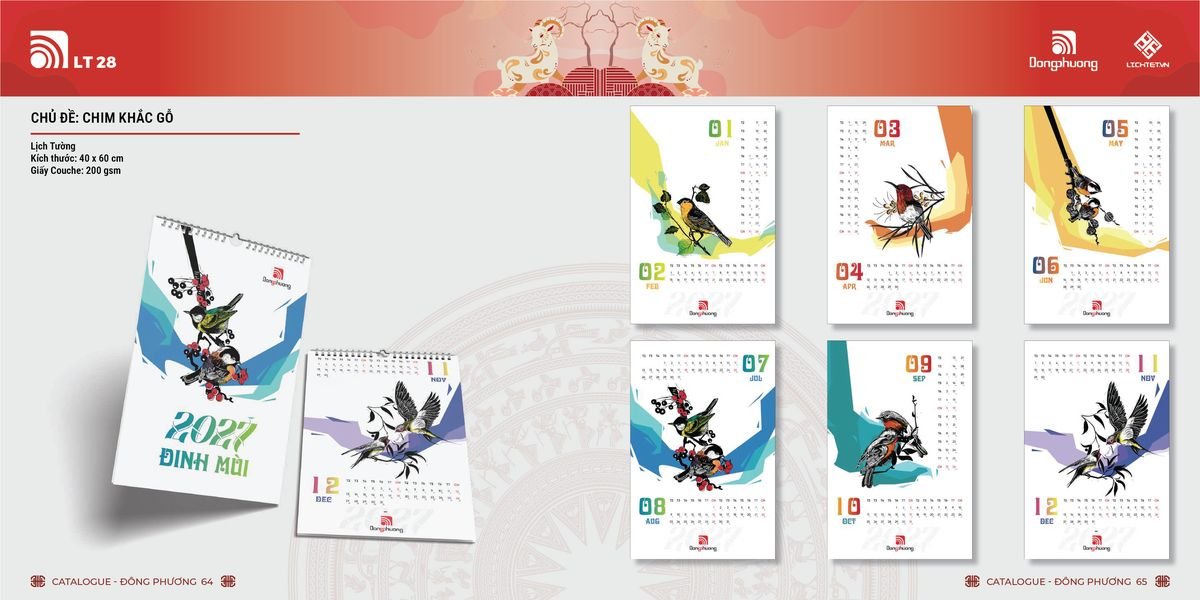 Lịch Bloc ĐP 2027 DP31 Giải Pháp Combo Quà Tết Doanh Nghiệp