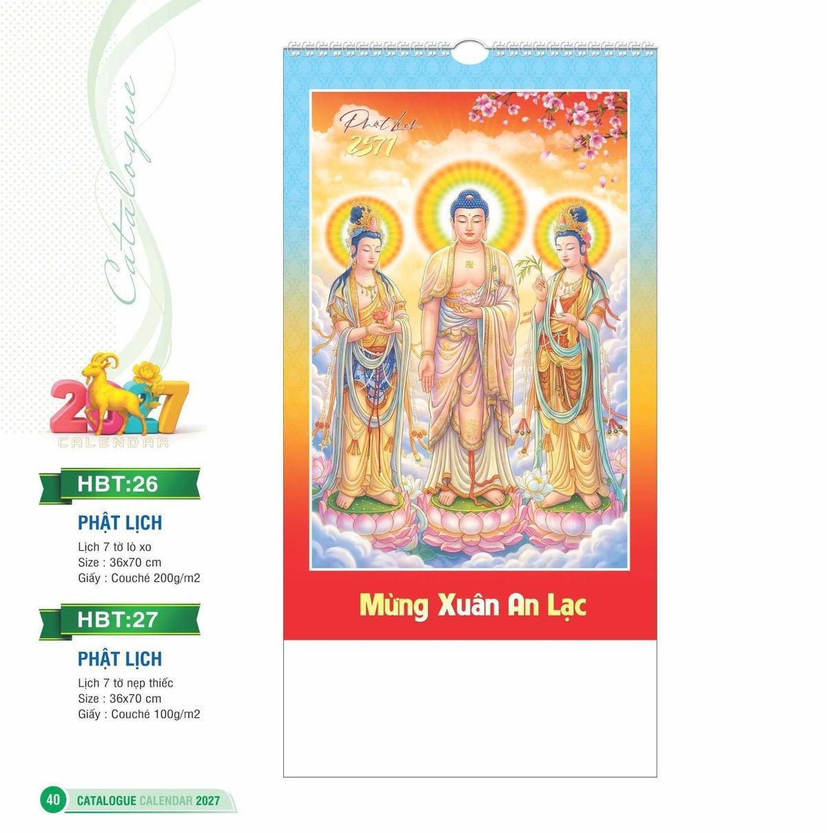 Lịch Treo Tường Lò Xo 2027 HBT Mẫu HBT27 (36 x 70cm) Giải Pháp Combo Quà Tết Doanh Nghiệp Lịch Treo Tường Lò Xo 2027 HBT Mẫu HBT27 (36 x 70cm) Giải Pháp Combo Quà Tết Doanh Nghiệp in logo doanh nghiệp quà tặng Tết tại Combo Giftset VN