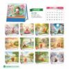 Lịch Để Bàn 2027 HBT Mẫu HBT49 (19 x 21cm) Giải Pháp Combo Quà Tết Doanh Nghiệp in logo doanh nghiệp quà tặng Tết tại Combo Giftset VN