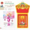 Lịch Bloc Siêu Đại 2027 TD Mẫu TD22 (20 x 30 cm) Giải Pháp Combo Quà Tết Doanh Nghiệp in logo doanh nghiệp quà tặng Tết tại Combo Giftset VN