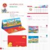 Lịch Để Bàn 2027 TD Mẫu TD48 (14 x 24cm) Giải Pháp Combo Quà Tết Doanh Nghiệp in logo doanh nghiệp quà tặng Tết tại Combo Giftset VN