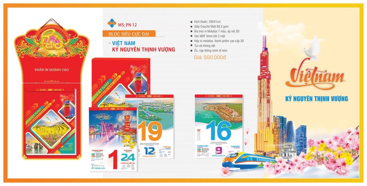 Lịch Bloc TPN 2027 TPNBLOC14 Giải Pháp Combo Quà Tết Doanh Nghiệp Lịch Bloc TPN 2027 TPNBLOC14 Giải Pháp Combo Quà Tết Doanh Nghiệp