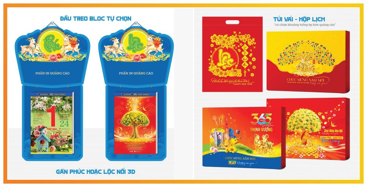 Lịch Bloc TPN 2027 TPNBLOC30 Giải Pháp Combo Quà Tết Doanh Nghiệp