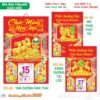 Lịch Bìa Treo 2027 TS Mẫu TS-27 (40 x 60 cm) Giải Pháp Combo Quà Tết Doanh Nghiệp
