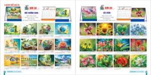 LỊCH TẾT 2027 IN LOGO – QUÀ TẶNG DOANH NGHIỆP GỬI TRỌN TRI ÂN in logo doanh nghiệp - Combo Giftset Doanh Nghiệp