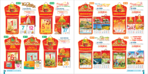 LỊCH TẾT 2027 IN LOGO – QUÀ TẶNG DOANH NGHIỆP GỬI TRỌN TRI ÂN in logo doanh nghiệp - Combo Giftset Doanh Nghiệp